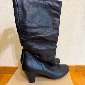 Aldo Black Heeled Boots for Women